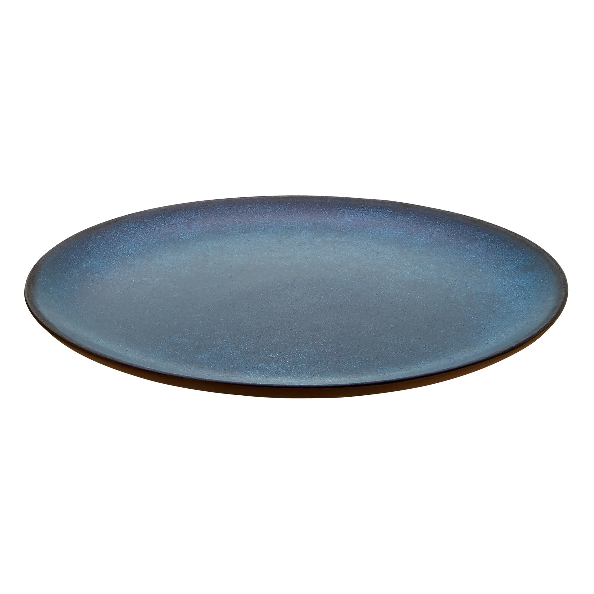 Piatto Raw Ø 34 cm, midnight blue Aida