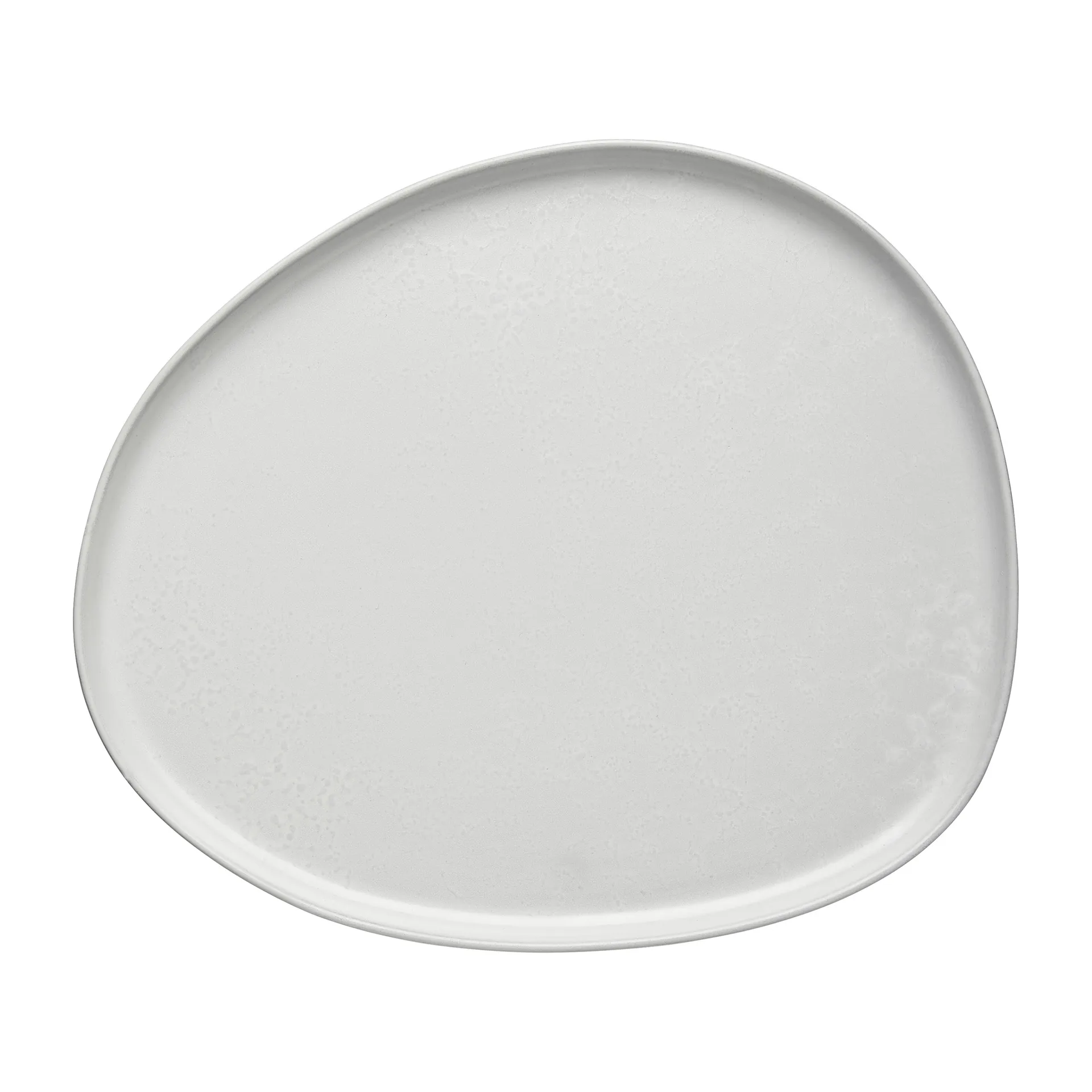 Piatto Raw Organic 29x25 cm, Alabaster white Aida
