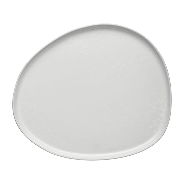 Piatto Raw Organic 29x25 cm - Alabaster white - Aida