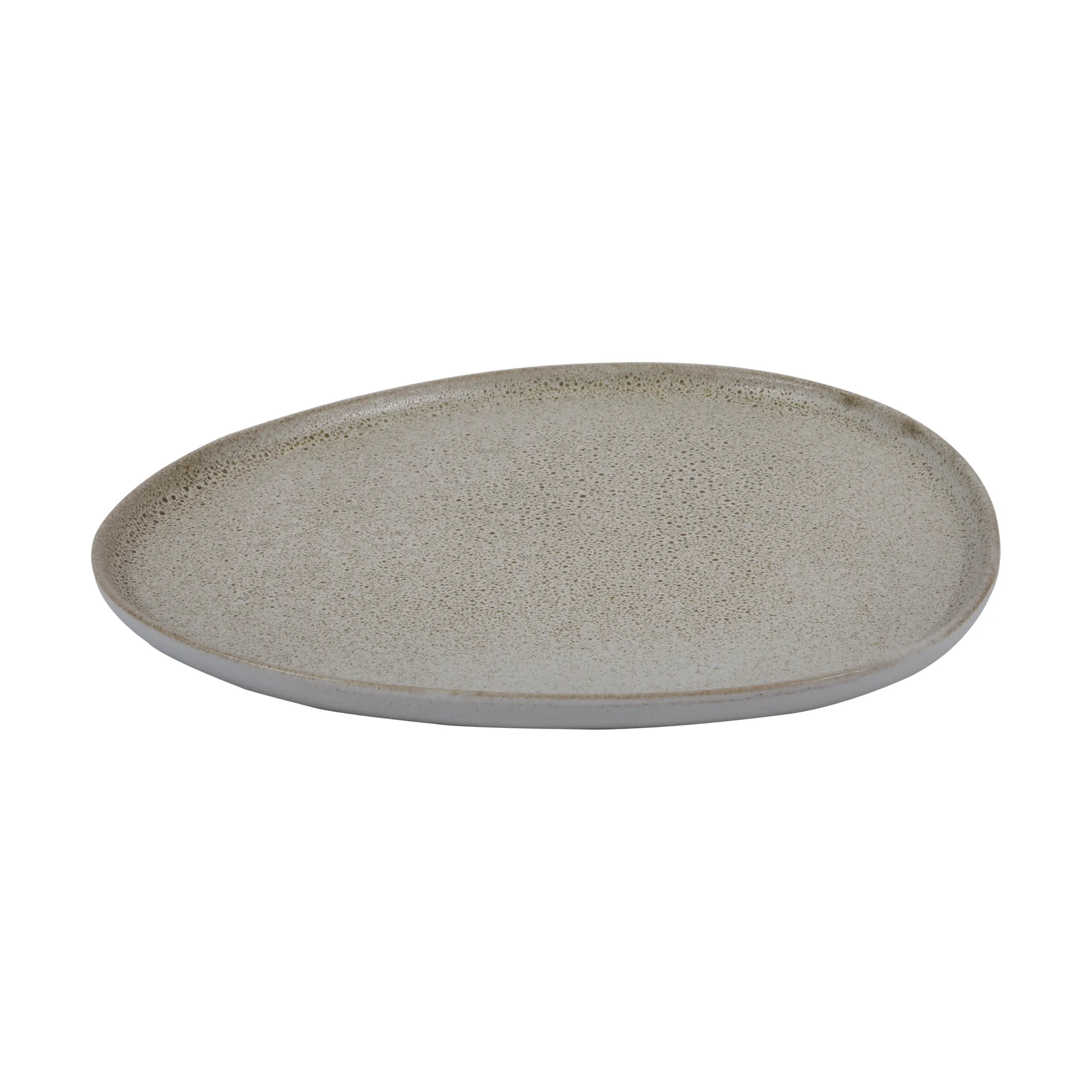 Piatto Raw Organic 29x25 cm, Sandy beige Aida