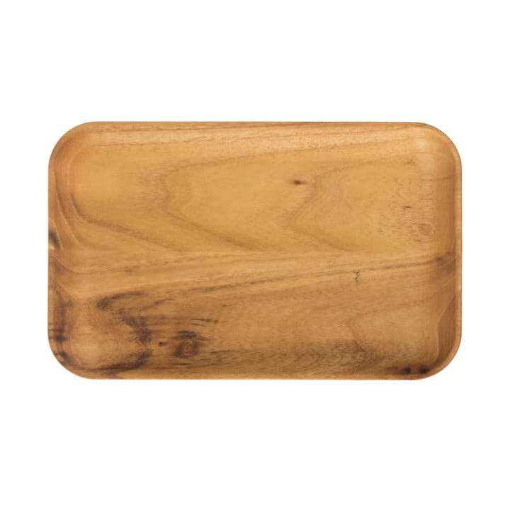 Piatto rettangolare Raw 23,7x14,9 cm - Wood - Aida