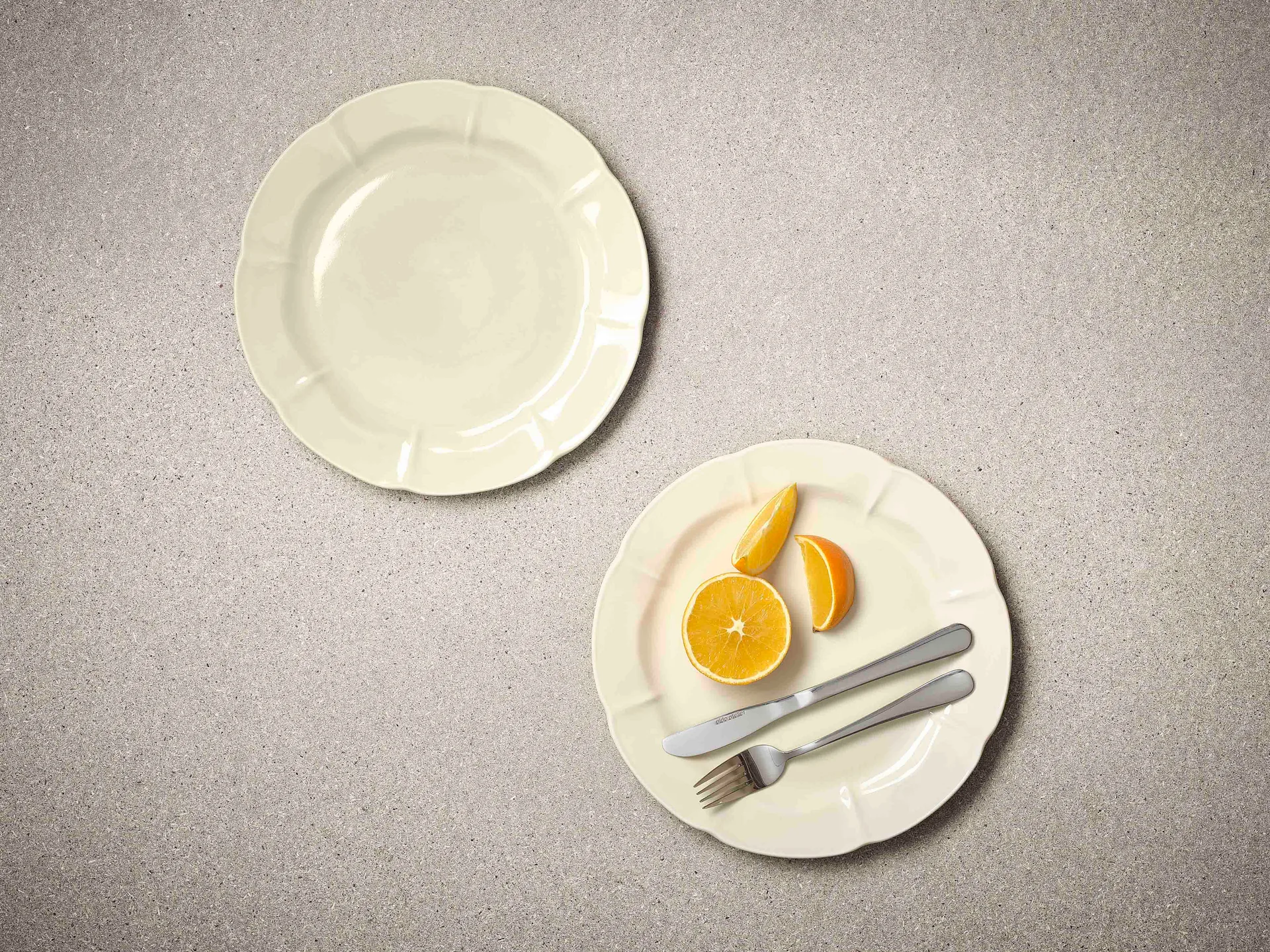 Piatto Søholm Solvej 26,5 cm, Creamy sand Aida