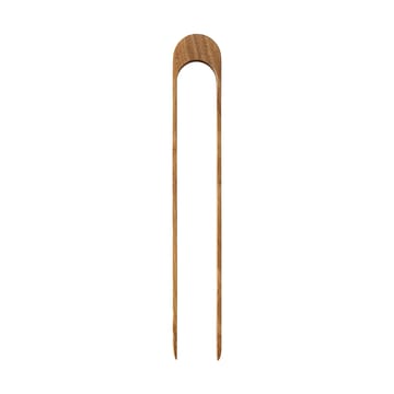 Pinza in teak grezzo 23 cm - Marrone - Aida