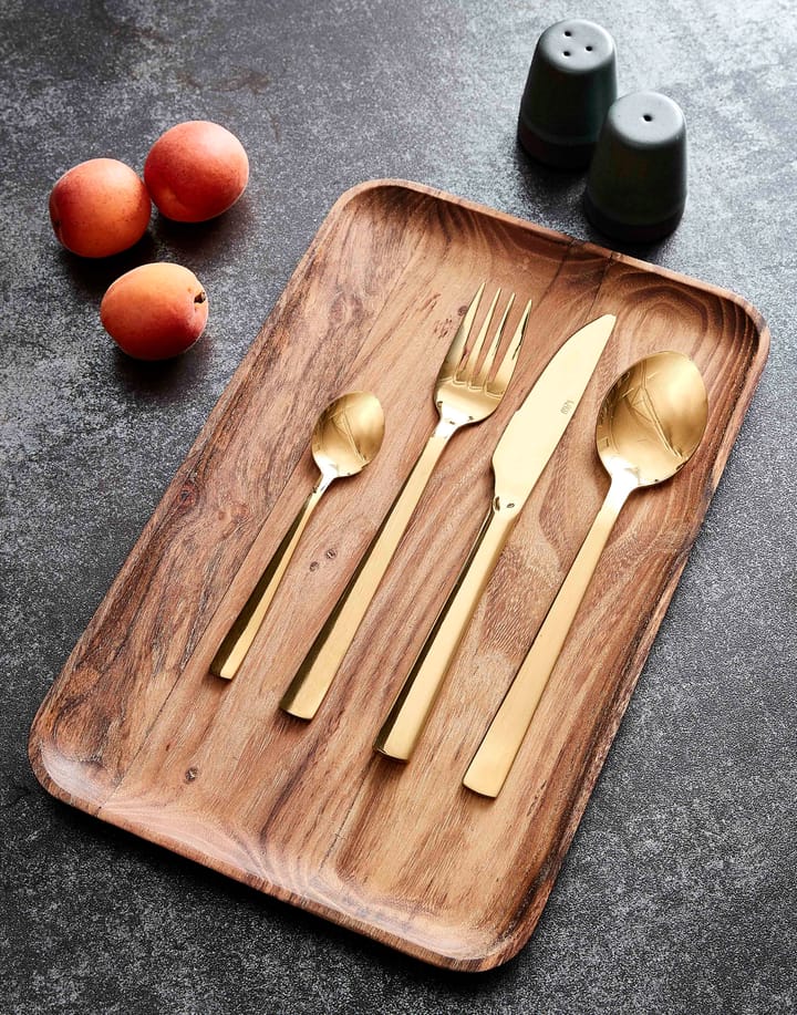 Posate Raw 60 pezzi, Oro Aida
