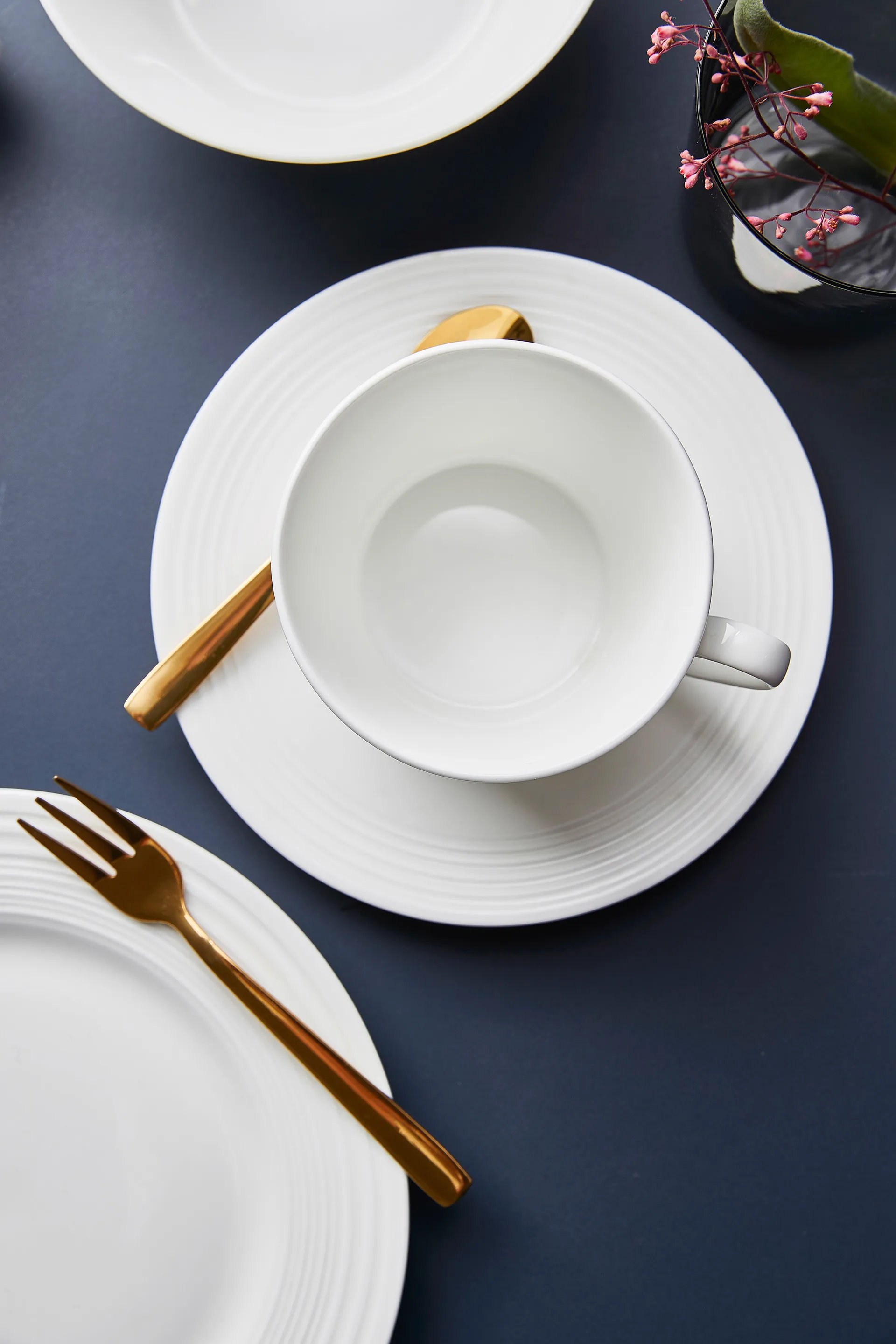 Posate Raw 60 pezzi, Oro Aida