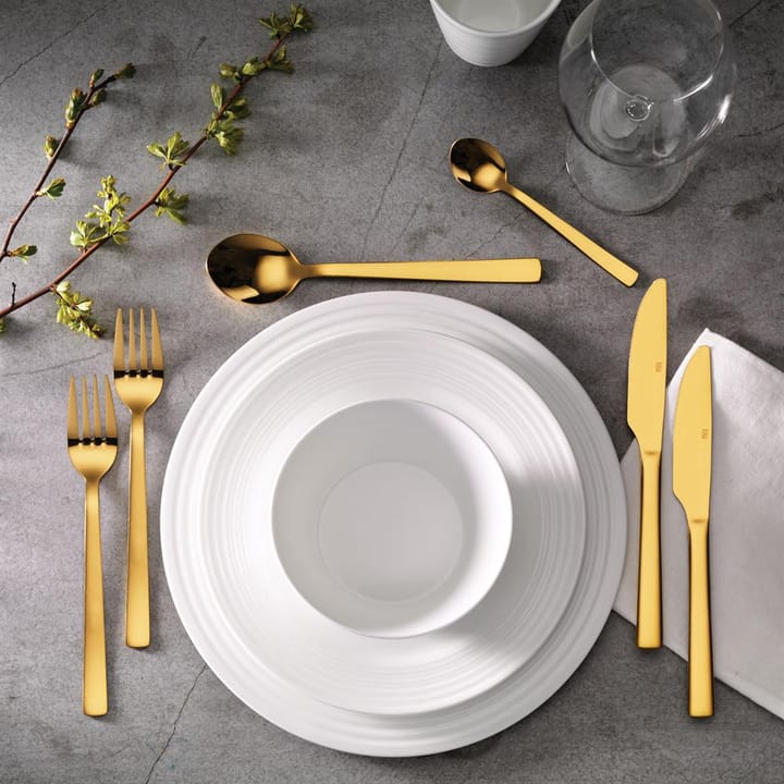 Set di posate Raw 16 pz, oro Aida