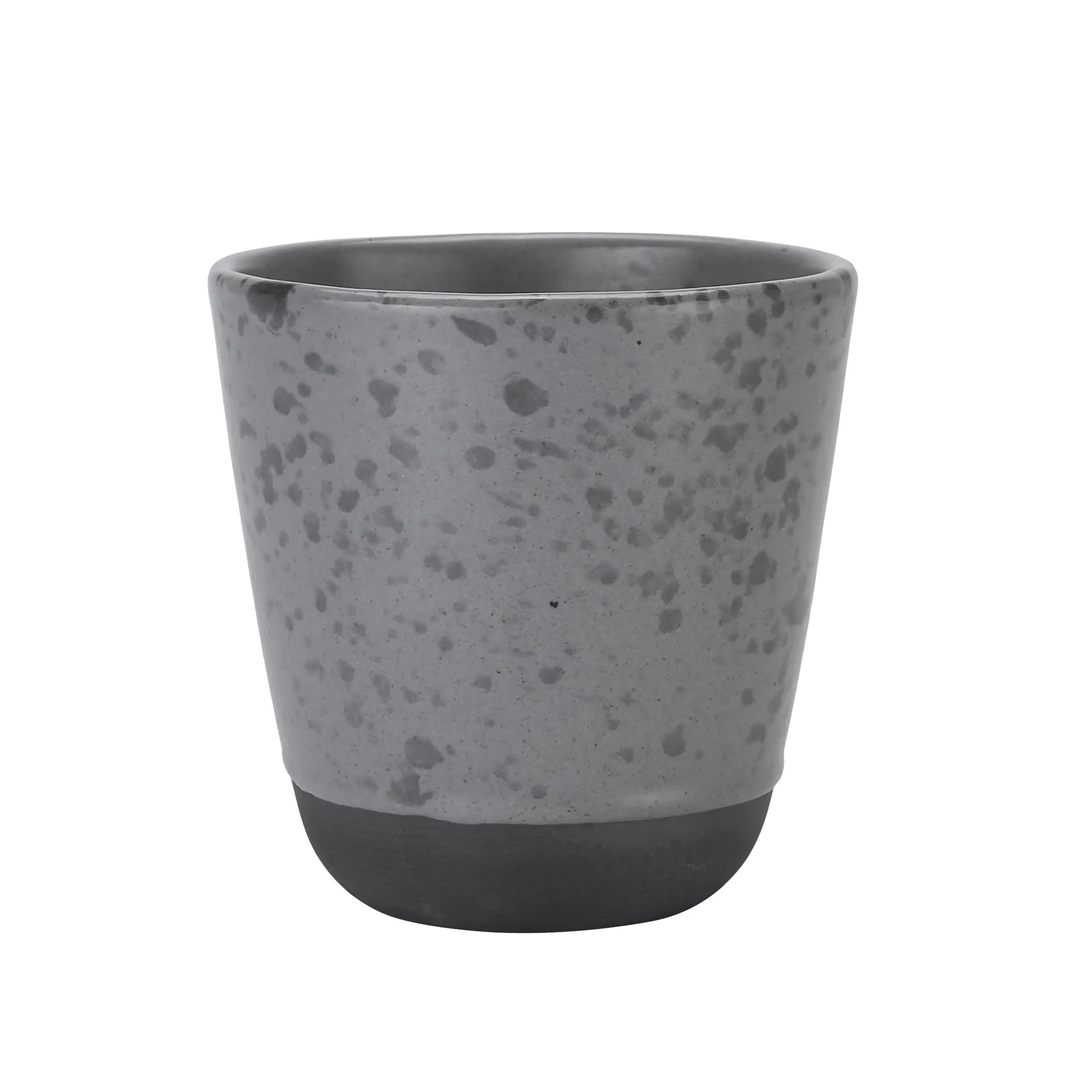 Tazza Raw 30 cl, grigio a pois Aida