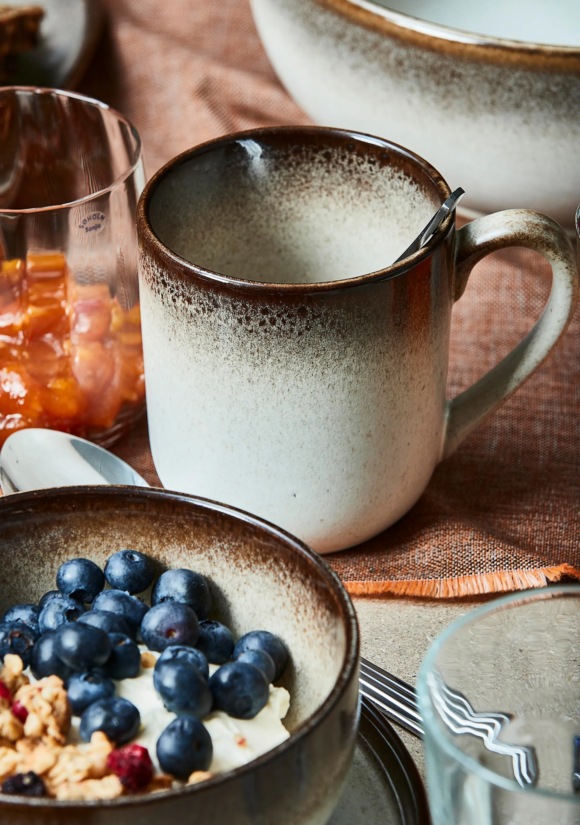 Tazza Søholm Sonja 40 cl, Marrone Aida