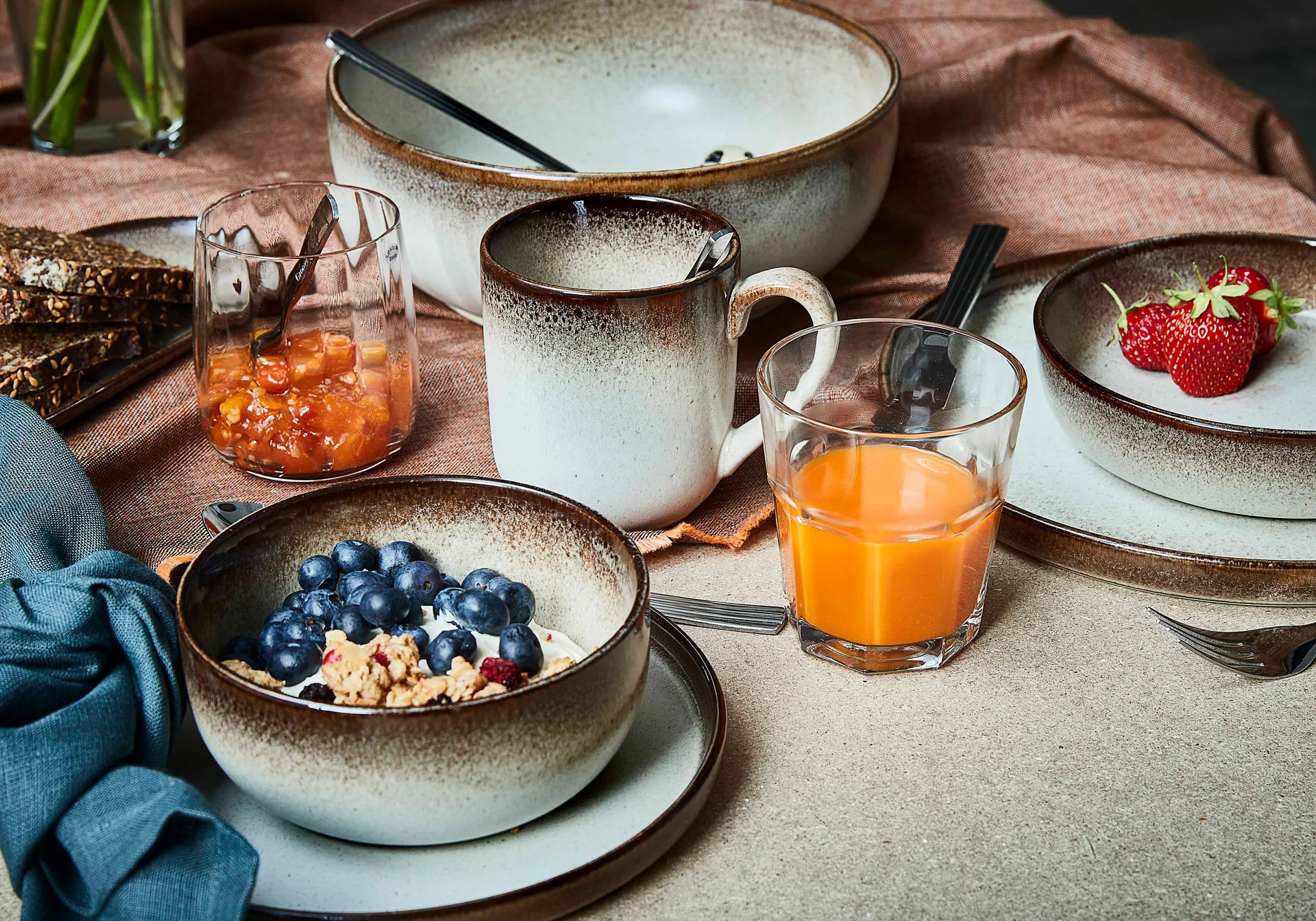 Tazza Søholm Sonja 40 cl, Marrone Aida