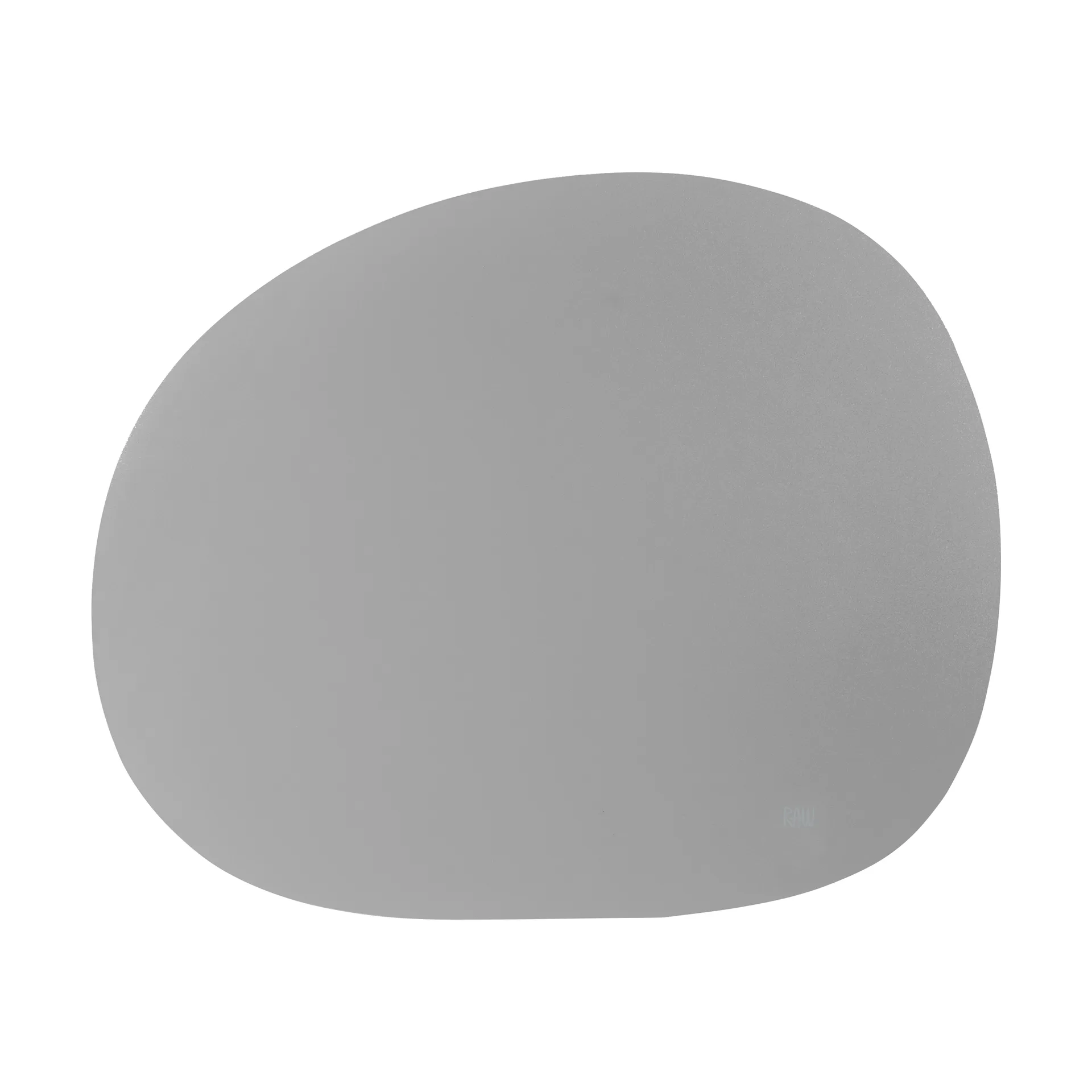 Tovaglietta in silicone Raw creative 41x33,5 cm, Grigio chiaro Aida