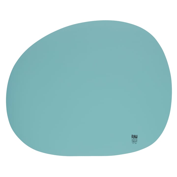 Tovaglietta Raw 41x33,5 cm - Mint blue - Aida