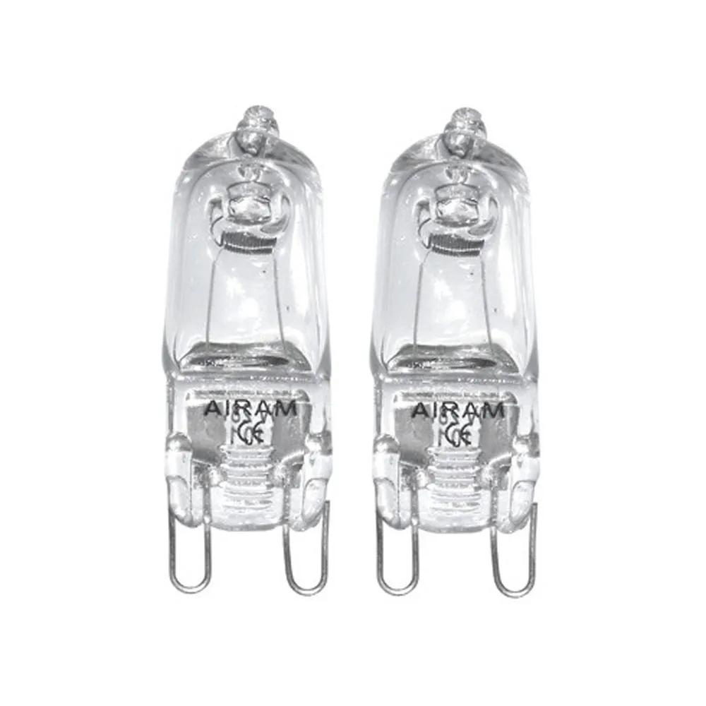 Halosaver G9, trasparente, dimmerabile, confezione da 2 g9, 18 W Airam