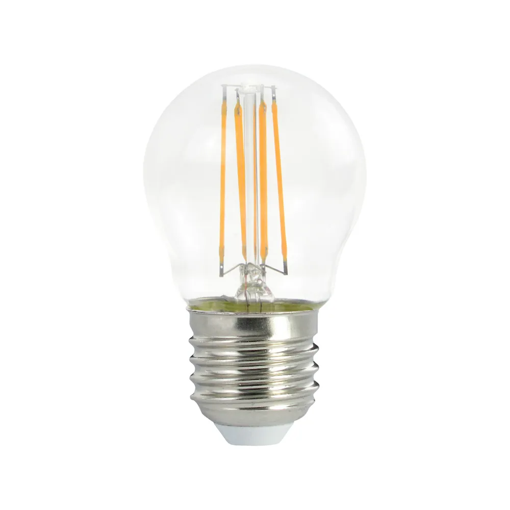 Lampadina a bulbo Airam Filament LED, Trasparente, dimmerabile e27, 4 w Airam