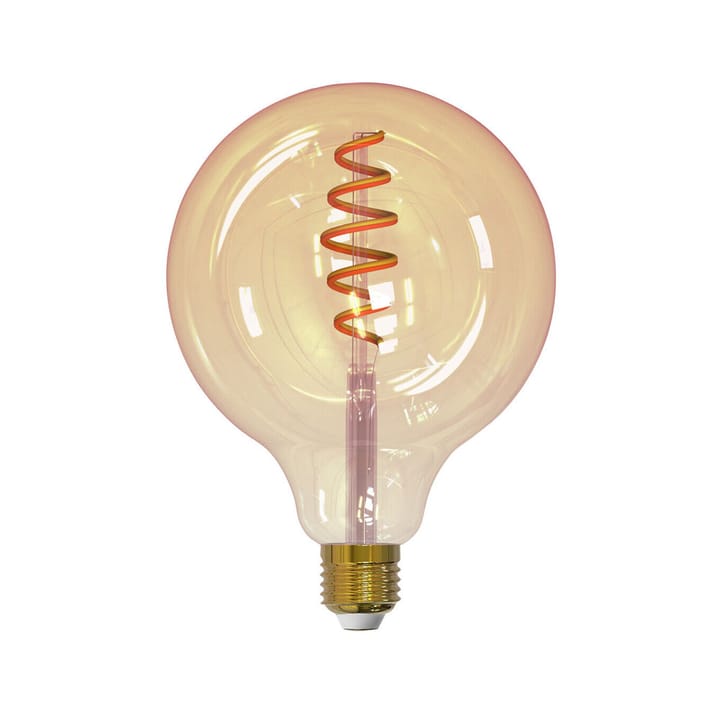 Lampadina a globo LED Airam Smarta Hem Filament - ambra, 125 mm, spirale E27, 6 W - Airam