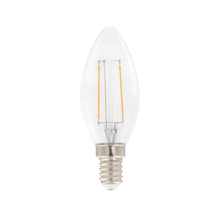 Lampadina C35 per lampadario Airam Filament LED - trasparente, dimmerabile E14, 3 W - Airam