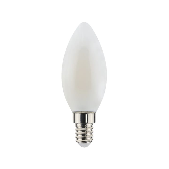 Lampadina C37 per lampadario Airam Filament LED - opale, dimmerabile E14, 5 W - Airam