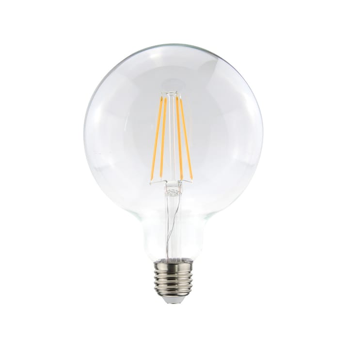 Lampadina LED a bulbo Airam Filament, 125 mm - trasparente, dimmerabile, E27 a 4 filamenti, 5 W - Airam