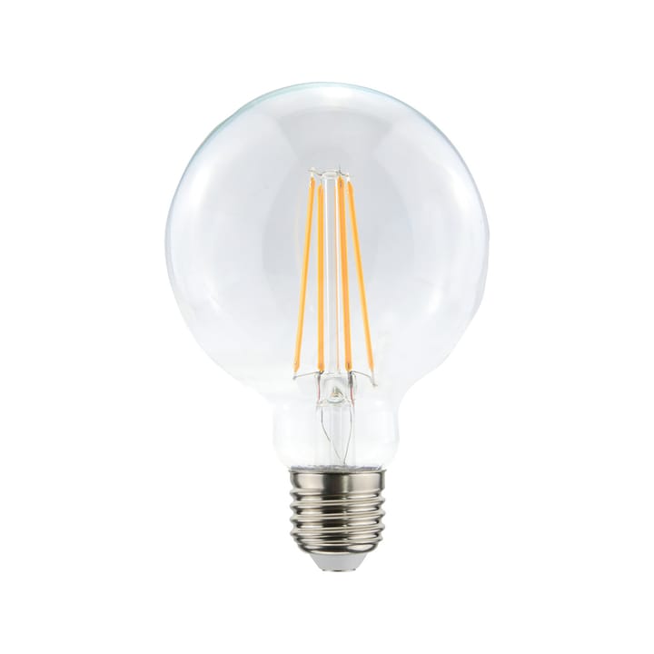 Lampadina LED a bulbo Airam Filament, 95 mm - trasparente, dimmerabile, E27 a 4 filamenti, 5 W - Airam