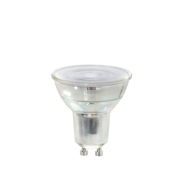 Lampadina LED Airam, dimmerabile con 3 livelli di luminosità - trasparente, con funzione di memoria, corpo in vetro, par16 40° gu10, 5 W - Airam
