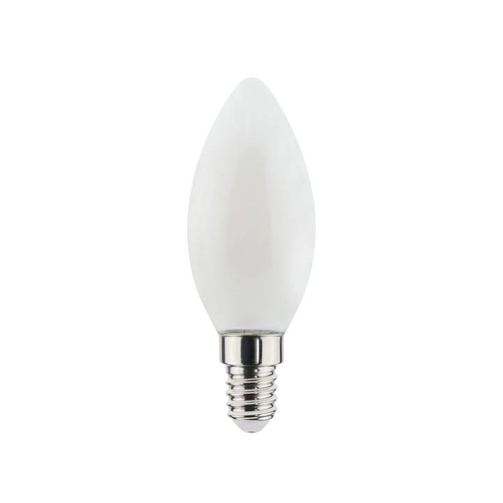Lampadina LED Airam Filament per lampadario, dimmerabile a luce calda - opale E14, 5 W - Airam