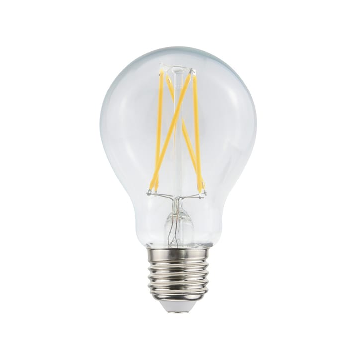Lampadina LED Airam Filament - trasparente, dimmerabile, E27 a 4 filamenti, 5 W - Airam