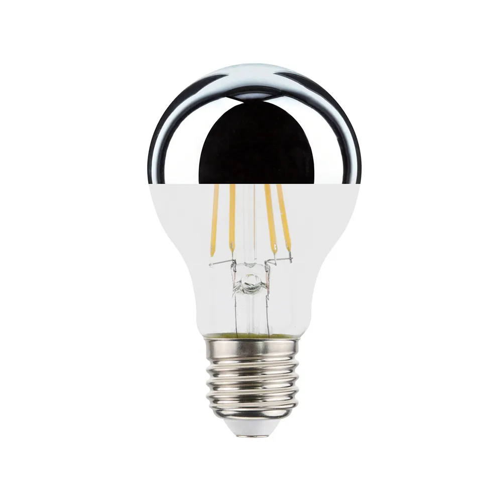 Punto luce LED Top Mir E27, trasparente/argentato, 2700K 680lme 7W Airam