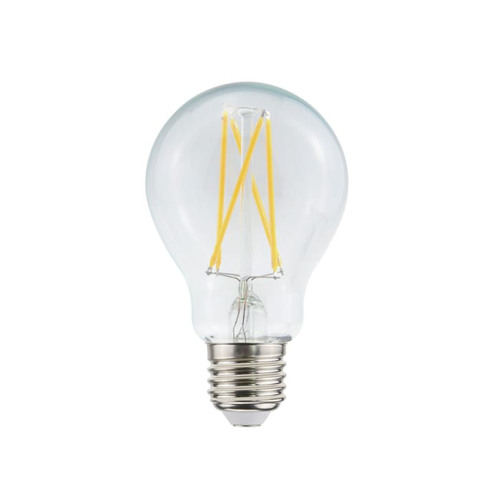 Punto luce normale Airam Filament LED - trasparente, 4 lampadine a filamento LED, dimmerabile E27, 8 W - Airam