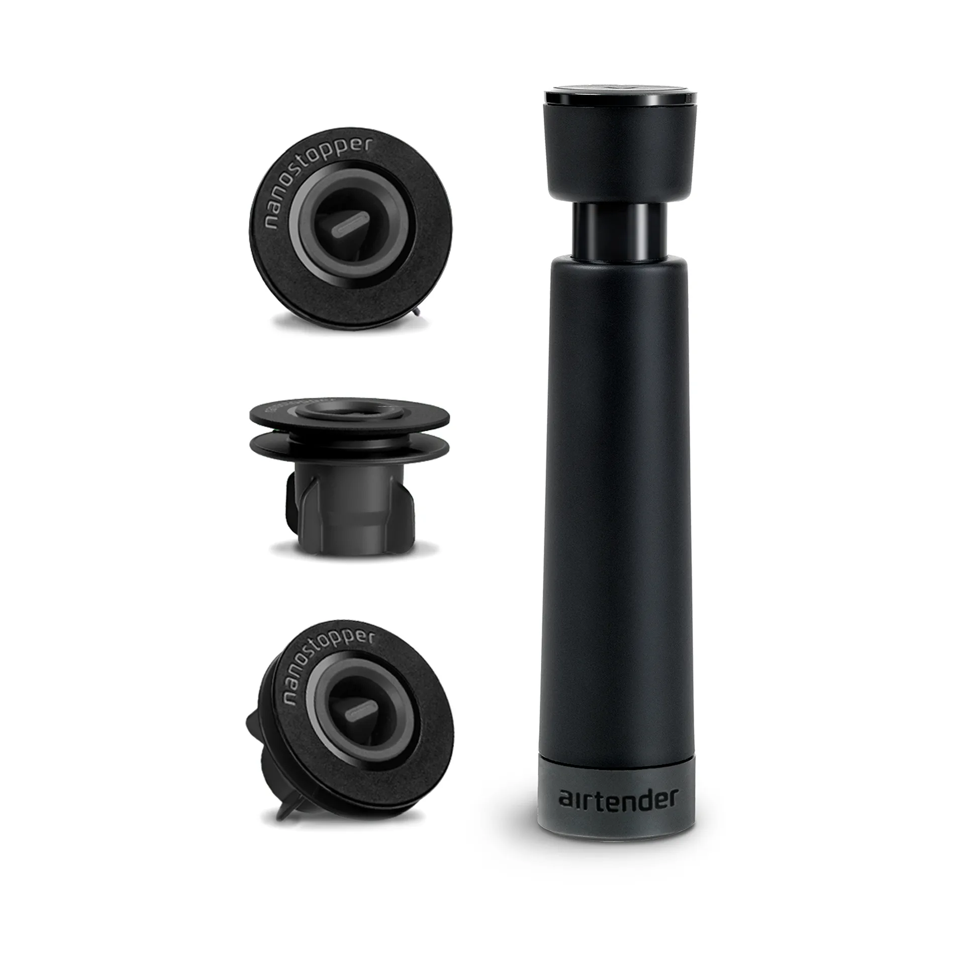 Sigillatore sottovuoto per vino Airtender, 3 pezzi Airtender