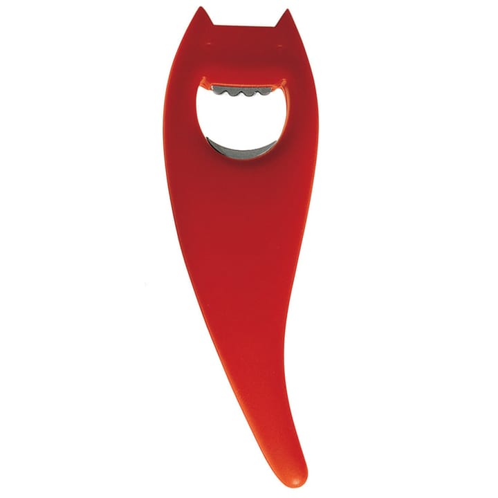 Apribottiglia Diabolix  - rosso - Alessi