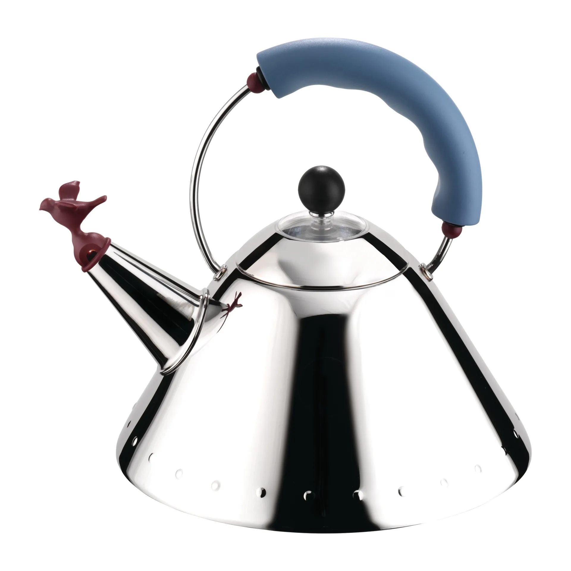 Bollitore Alessi 9093, Light blue-bird Alessi