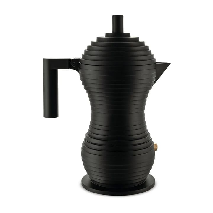 Caffettiera Pulcina, nera - 15 cl - Alessi