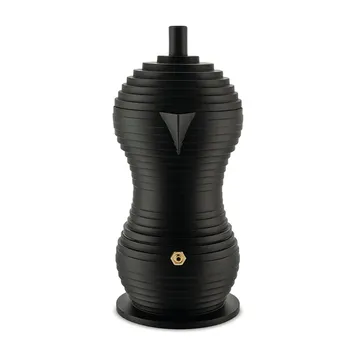 Caffettiera Pulcina, nera - 30 cl, 6 tazze - Alessi