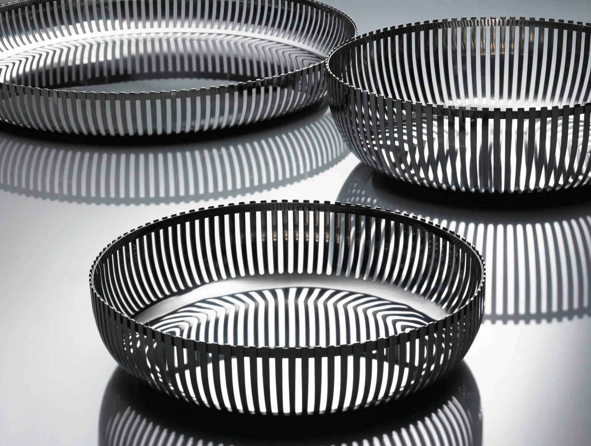 Cestino PCH02 Ø20 cm, Acciaio inossidabile Alessi