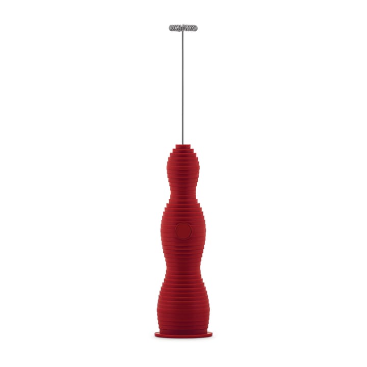 Frullino per il latte Pulcina 27.5 cm - Rosso - Alessi