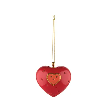 Pallina di Natale Faberjori - Cuore e Cuora - Alessi