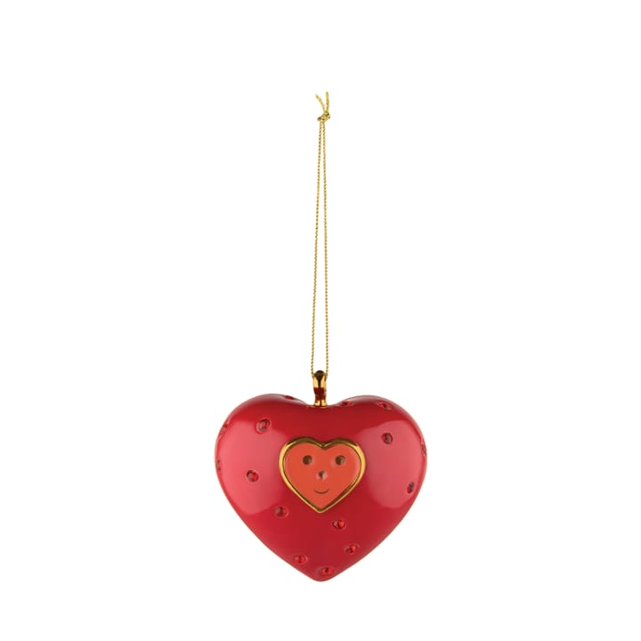 Pallina di Natale Faberjori, Cuore e Cuora Alessi