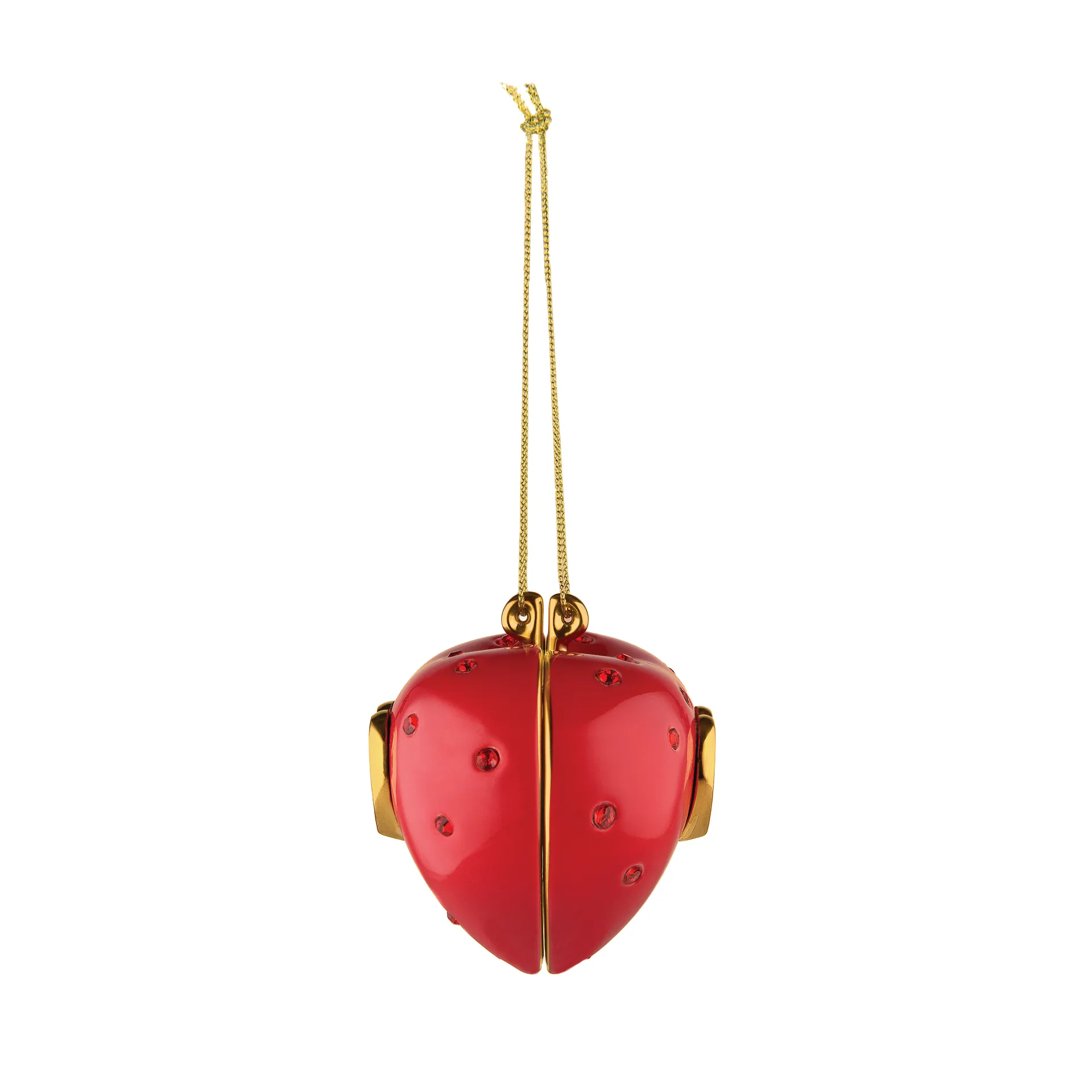 Pallina di Natale Faberjori, Cuore e Cuora Alessi