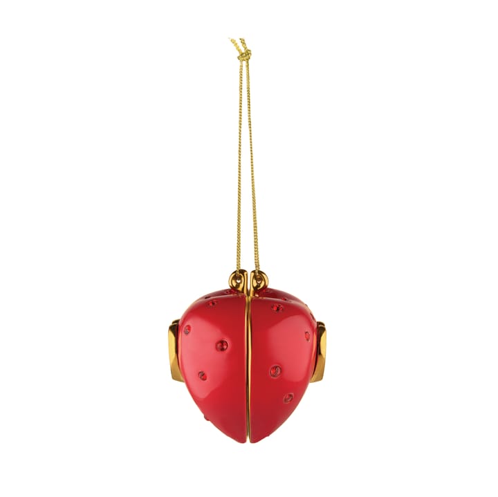 Pallina di Natale Faberjori, Cuore e Cuora Alessi
