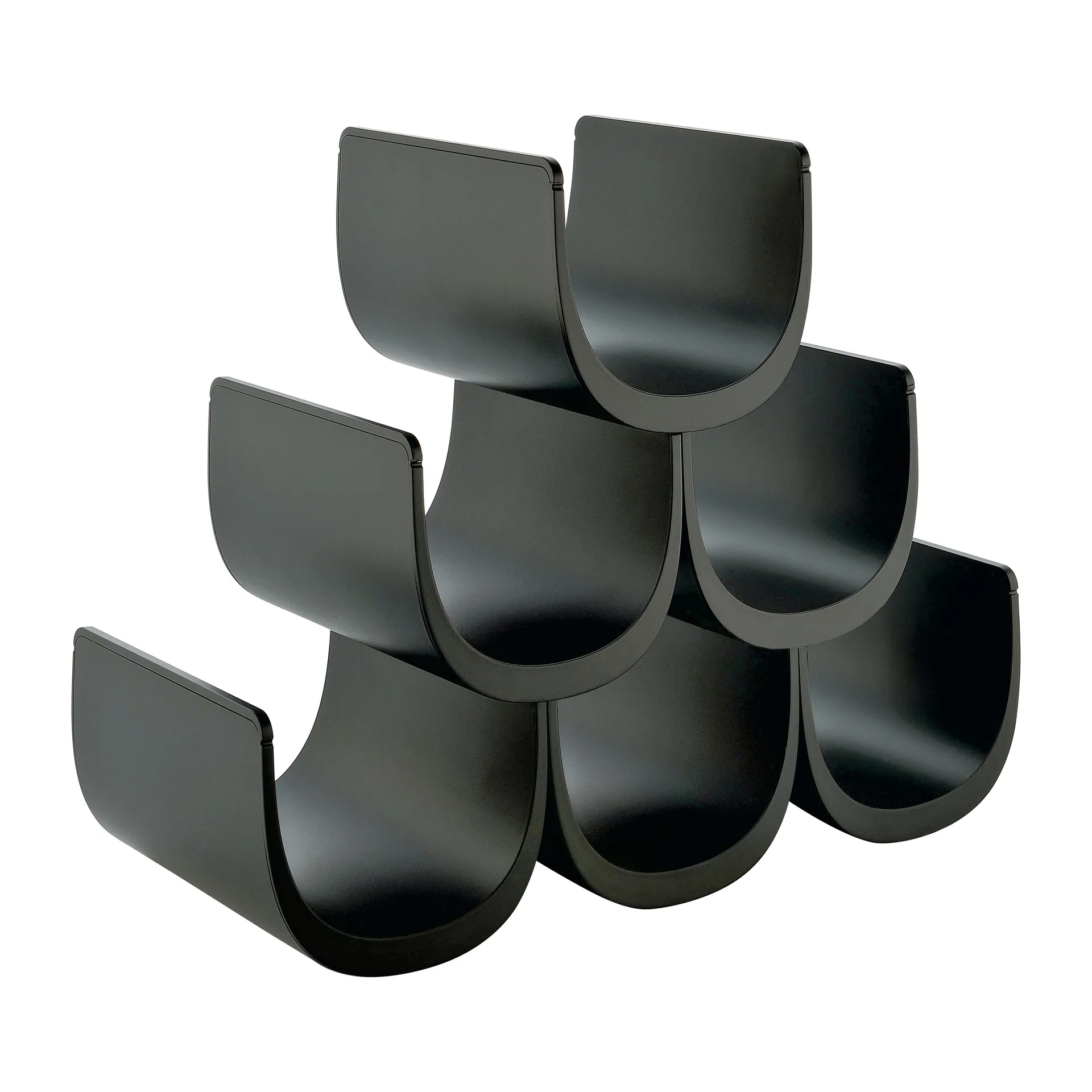 Portabottiglie Noè , Nero Alessi