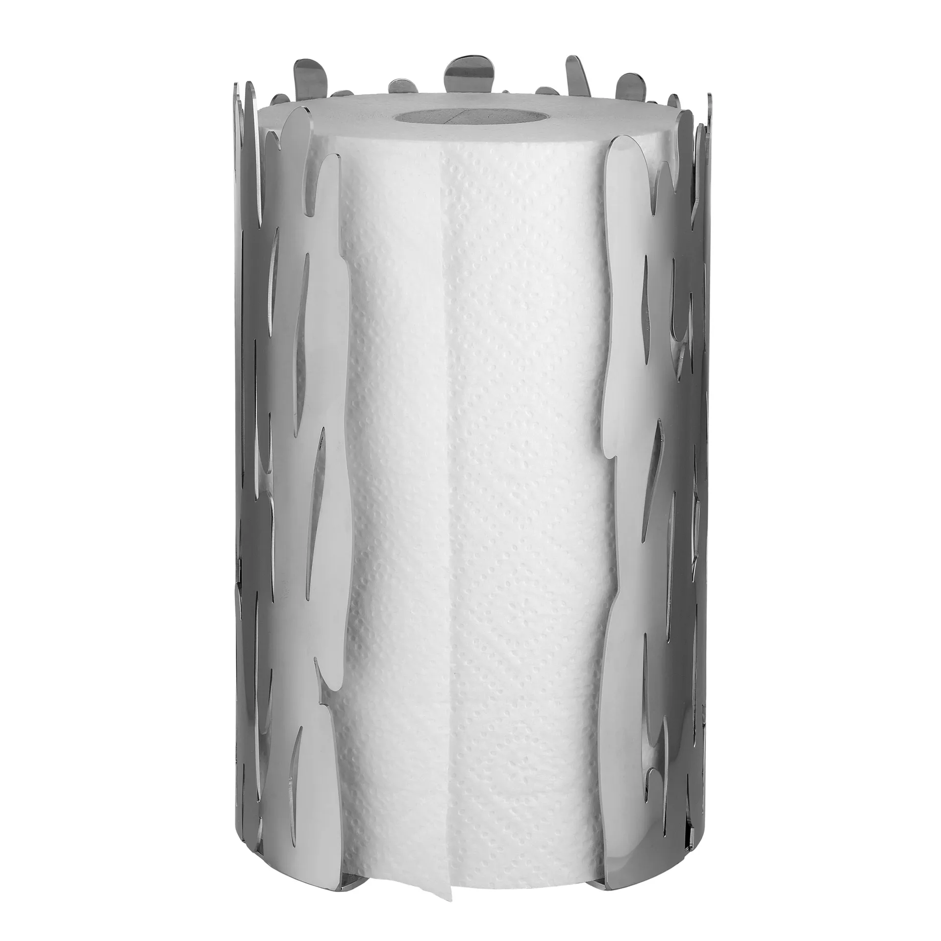 Portarotolo di carta da cucina Barkroll, acciaio inossidabile Alessi