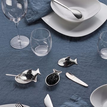 Saliera Colombina Fish - acciaio inossidabile - Alessi