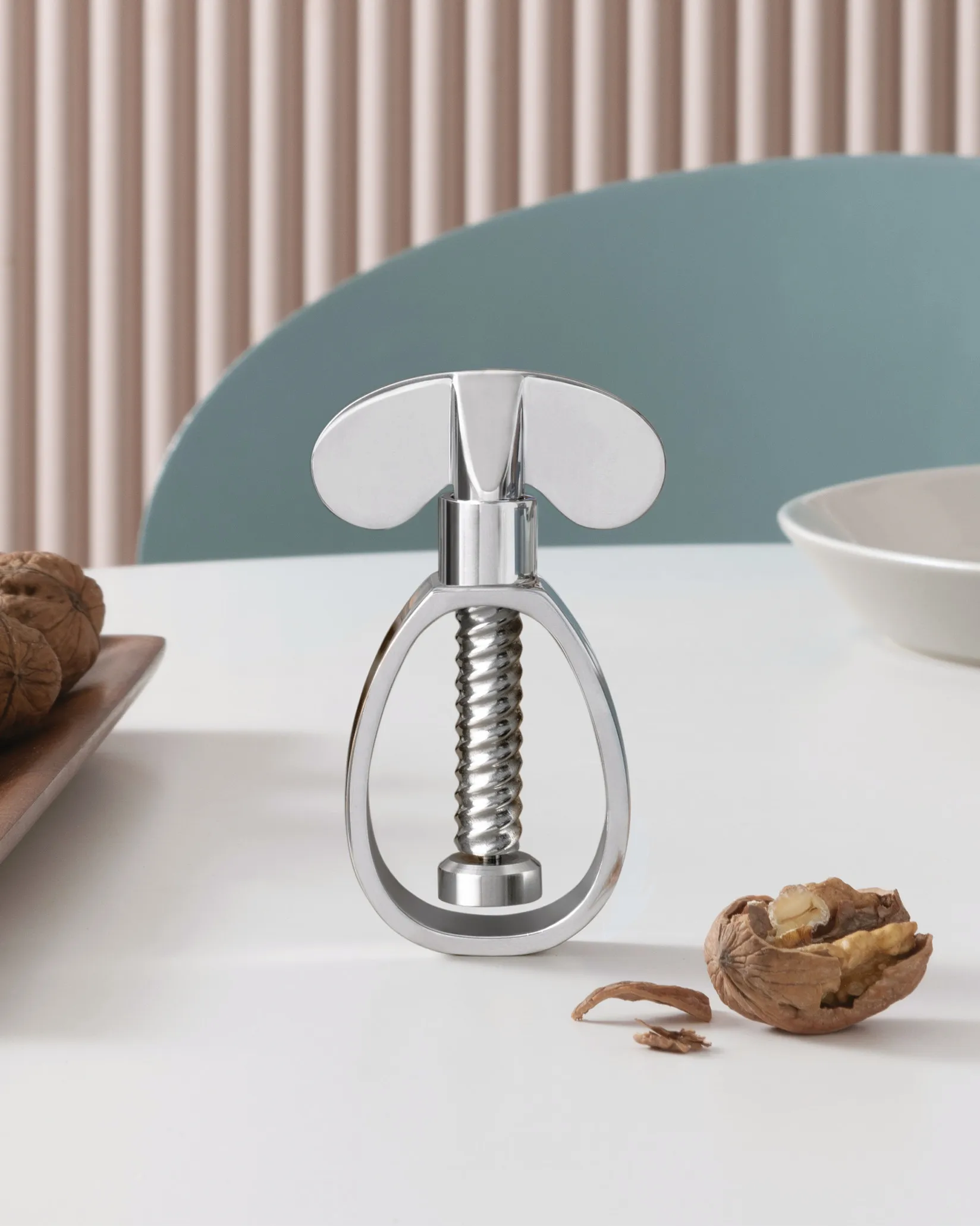 Schiaccianoci "Farfalla", Acciaio inox Alessi
