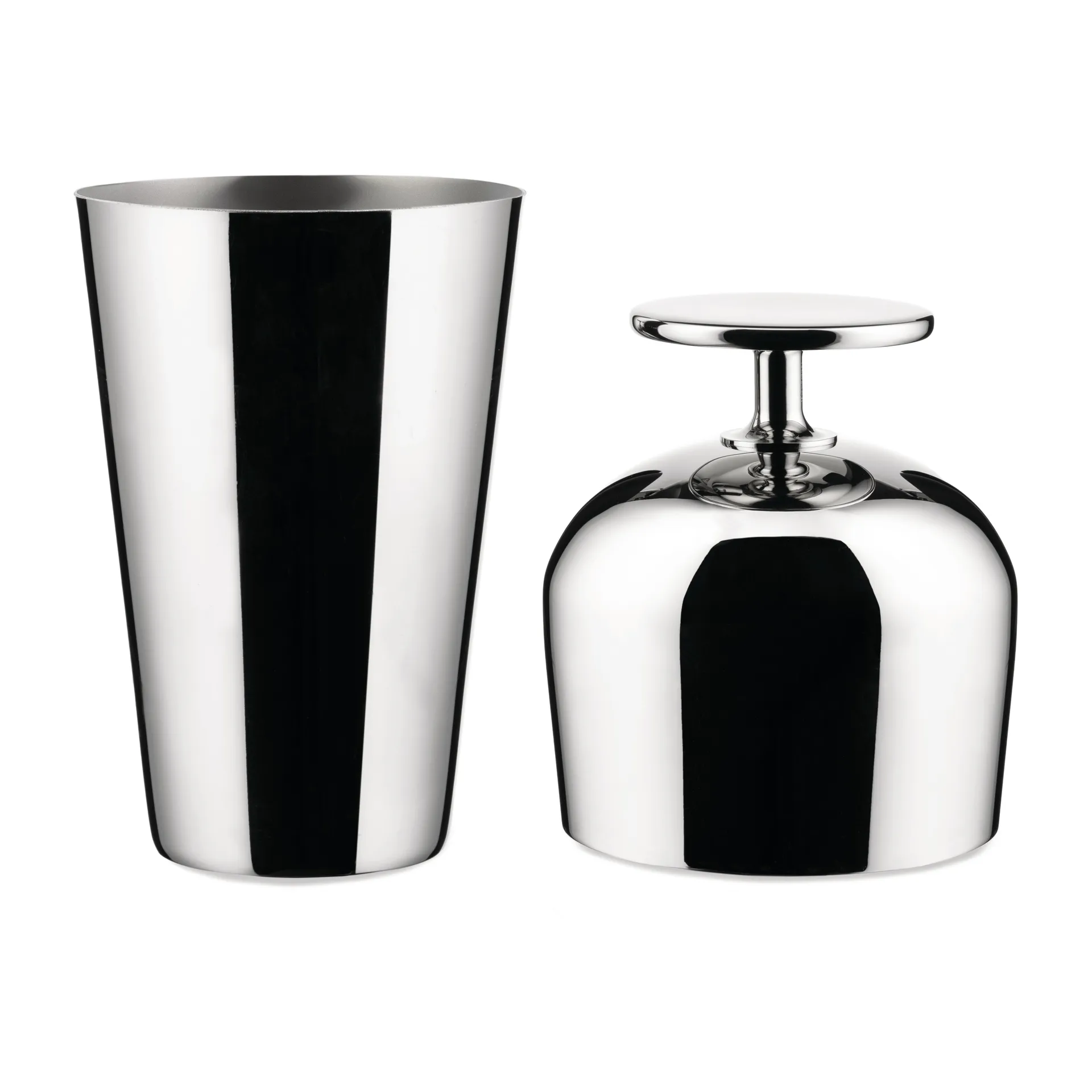 Shaker da cocktail Parisienne in acciaio inox, 50 cl Alessi