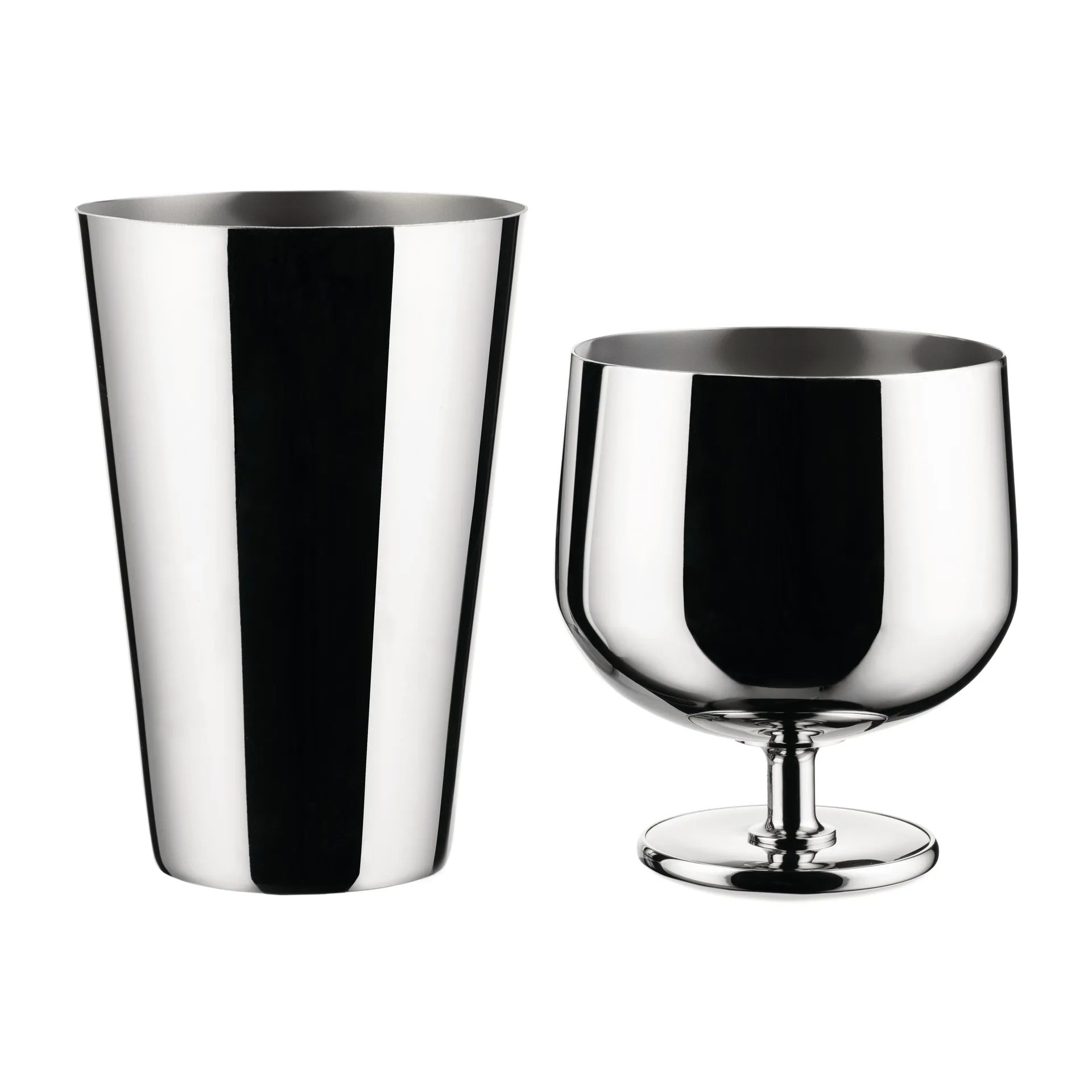 Shaker da cocktail Parisienne in acciaio inox, 50 cl Alessi
