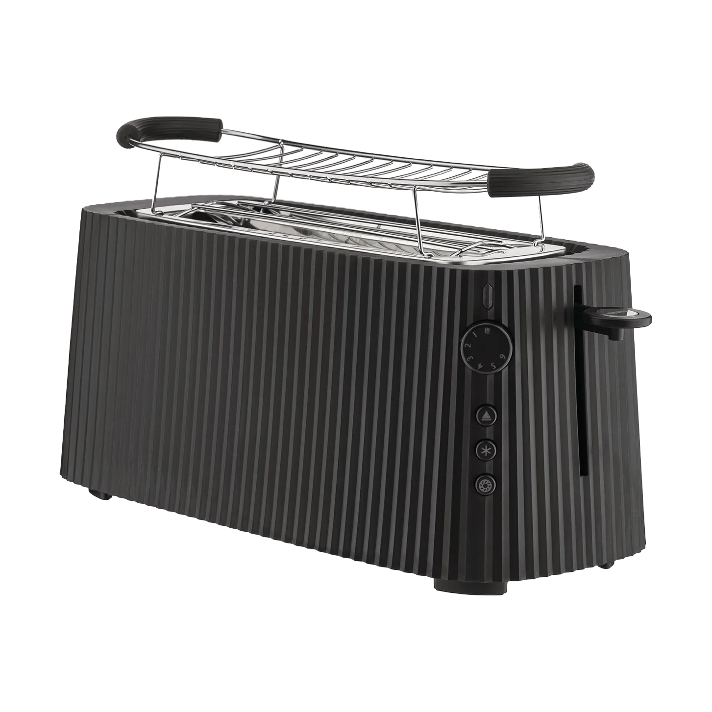 Tostapane doppio Plissé, Nero Alessi