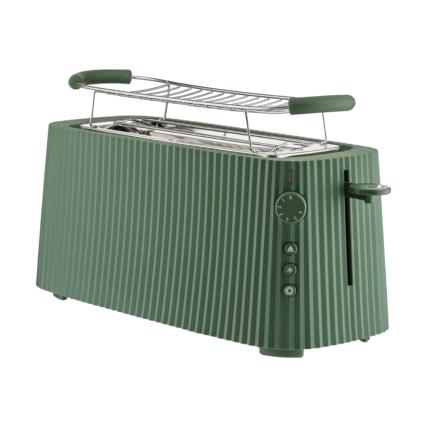 Tostapane doppio Plissé, Verde Alessi
