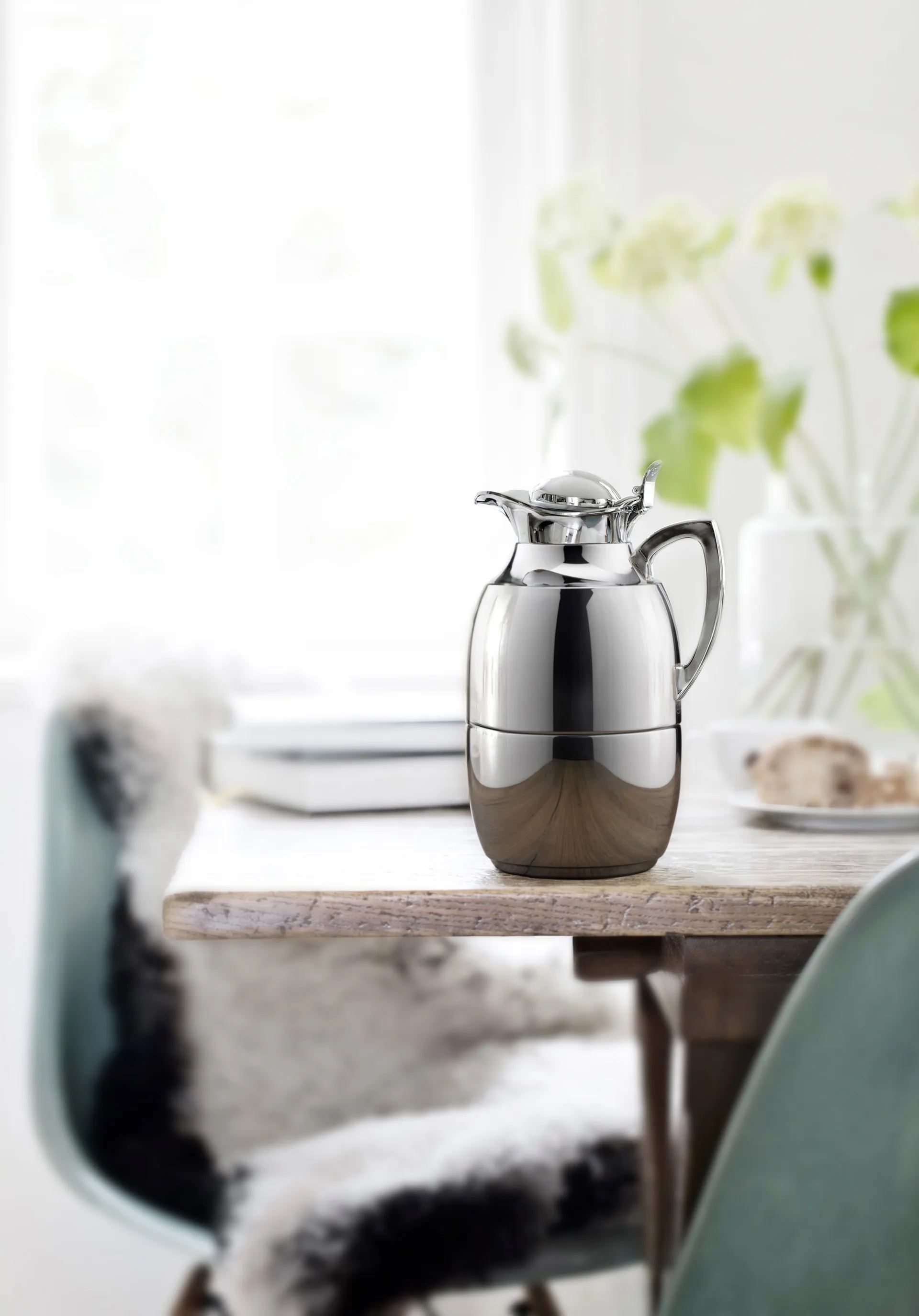 Caraffa termica Juwel, 1 L, Acciaio inox cromato Alfi