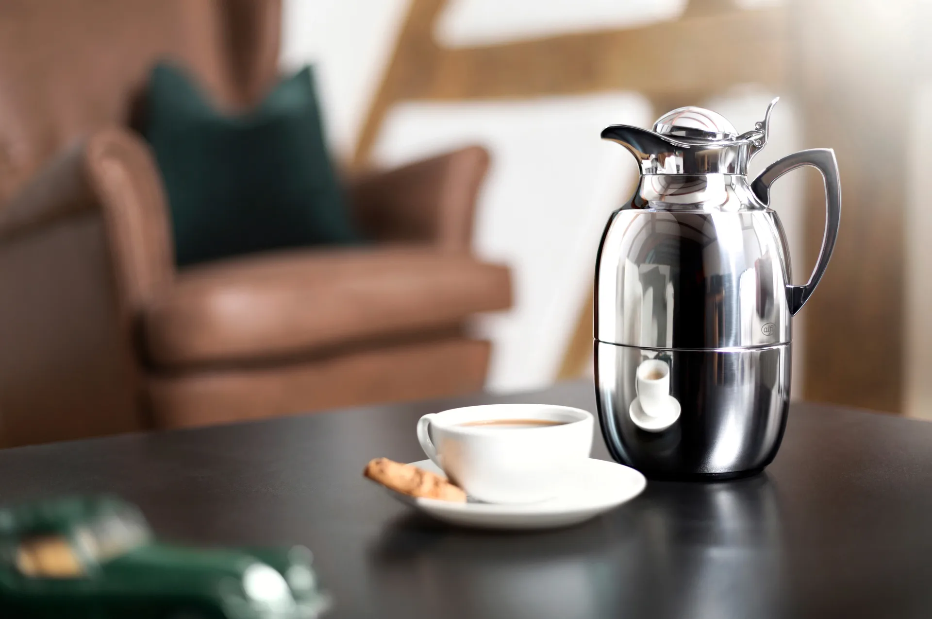 Caraffa termica Juwel, 1 L, Acciaio inox cromato Alfi