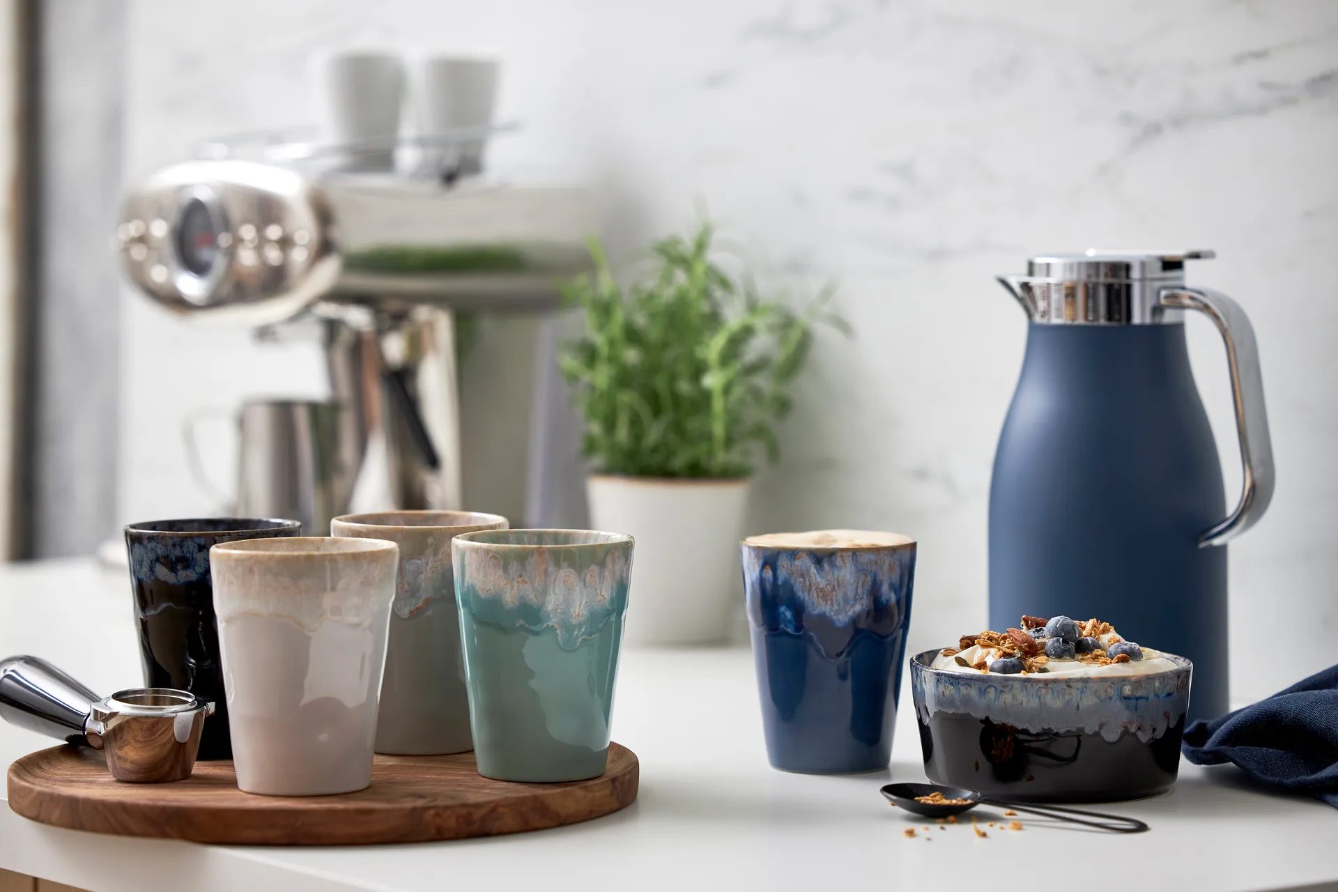 Caraffa termica Skyline, 1 L, Blu denim Alfi