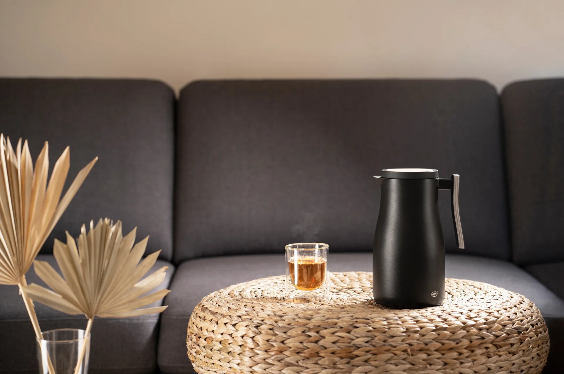 Caraffa termica Studio Allure, 1 L, Nero opaco Alfi